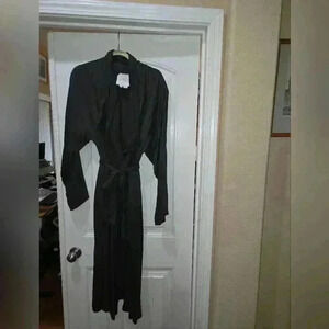 HEI/HEI Kimono Coat w/tie - Dk Gray - SIze XL